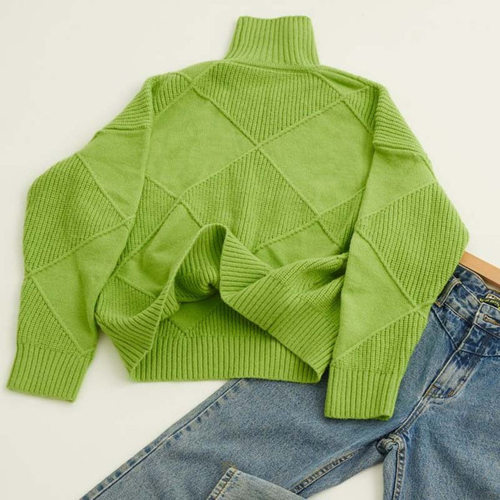 Denise – Casual Solid Colored Sweater