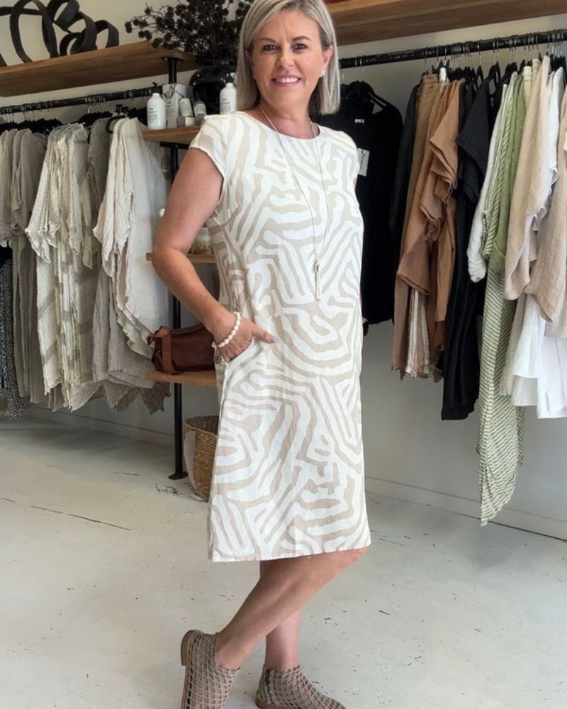 Nelia – Printed Summer Dress