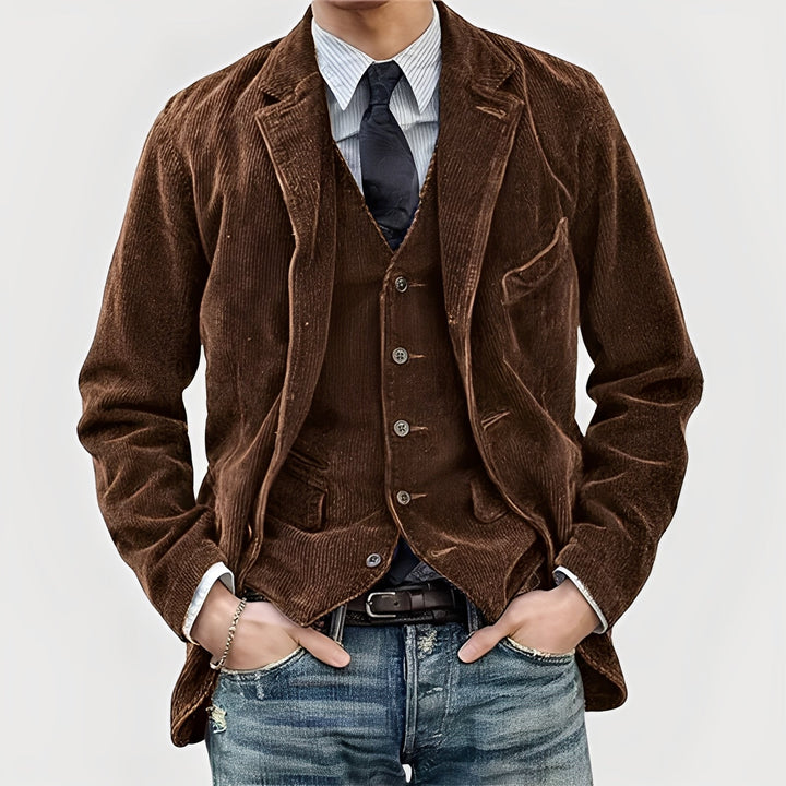 Vladimir – Vintage Corduroy Jacket and Vest