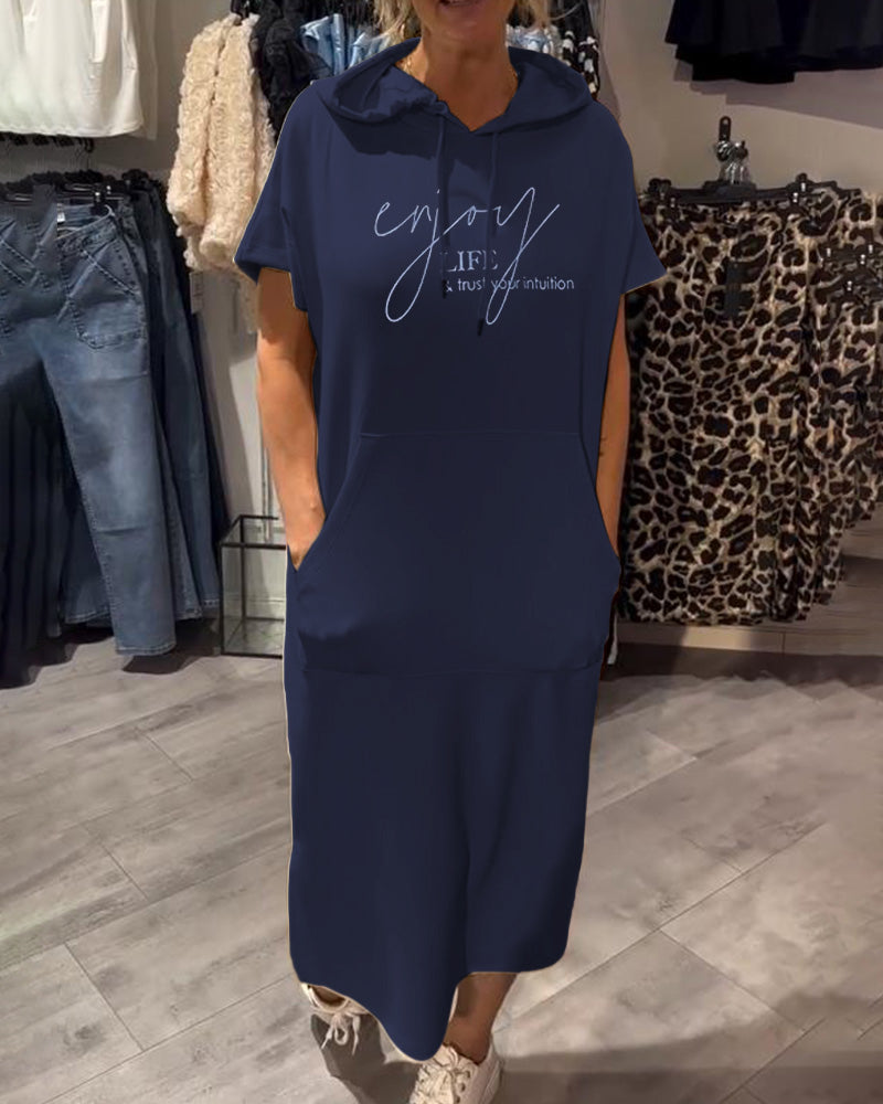Saskia – Casual Hoodie Dress