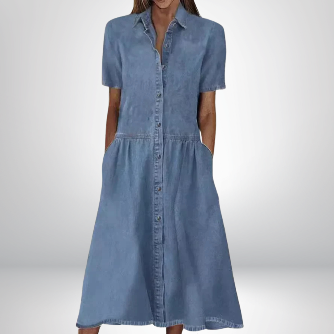 Birgit - Stylish Denim Dress