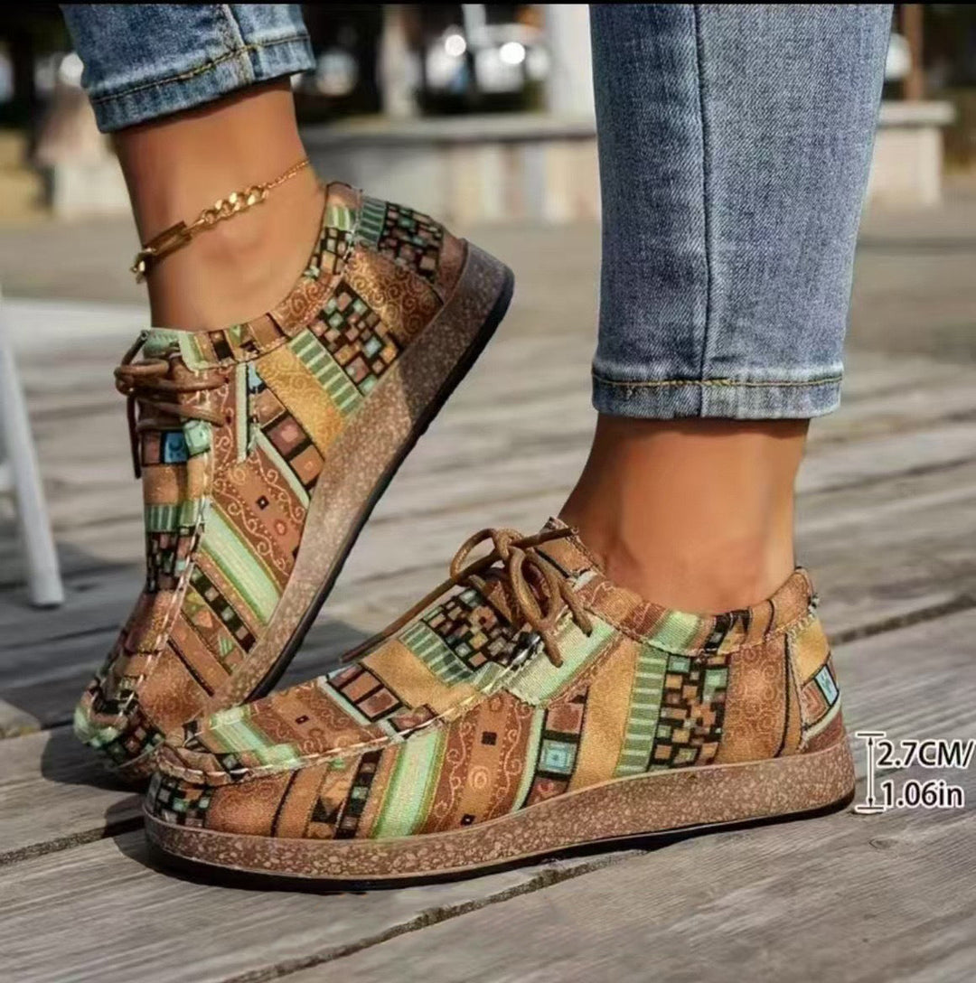 Keira - Orthopedic Boho Casual Sneakers