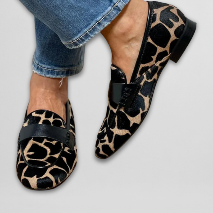 Adrienne – Loafer with Animal Print