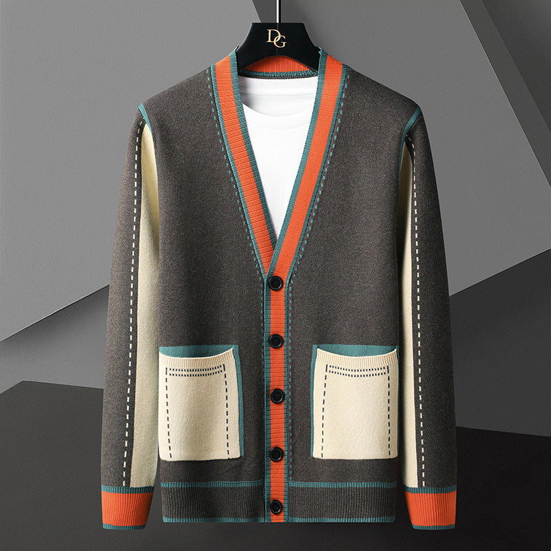 Dylan – Picasso Palette Knit Cardigan