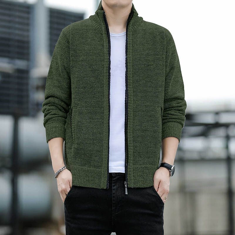 Leo – Winter Fleece Knitwear Jacket
