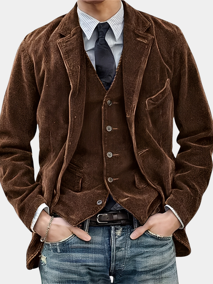 Vladimir – Vintage Corduroy Jacket and Vest