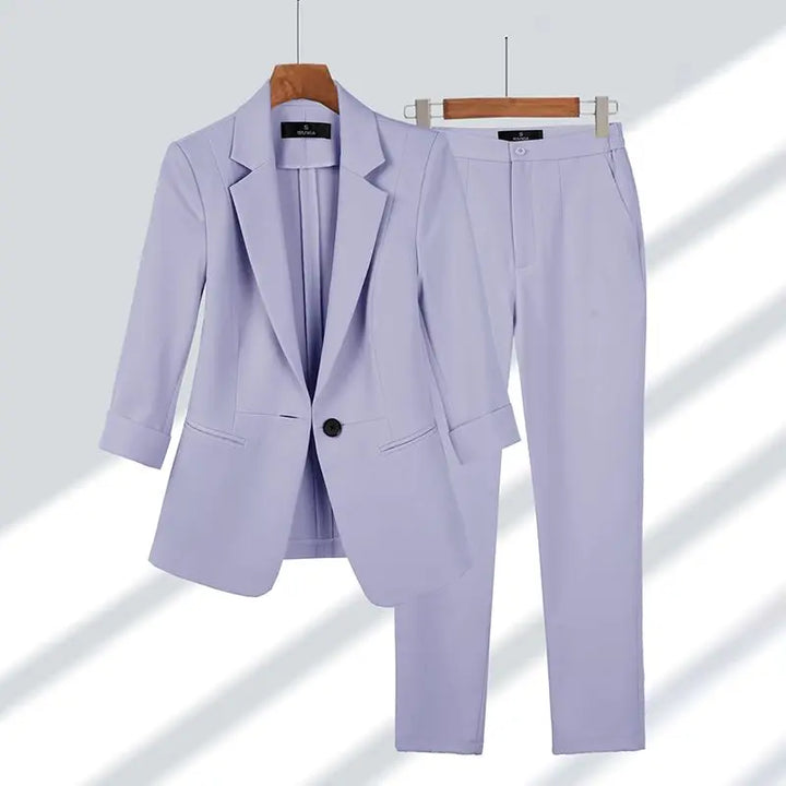 Cherry - Matching Blazer and Trousers Set