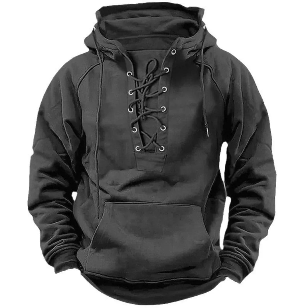 Leon β Retro Outdoor Hoodie with Laces