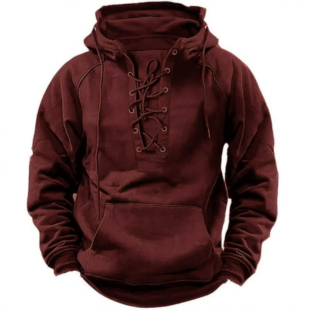 Leon β Retro Outdoor Hoodie with Laces