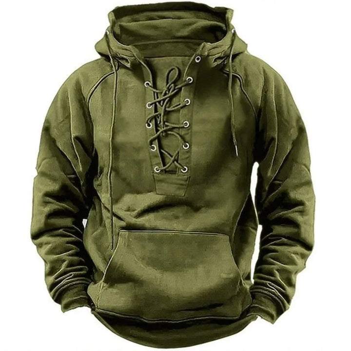 Leon β Retro Outdoor Hoodie with Laces