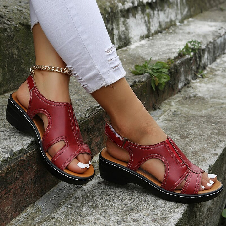 Jolie – Orthopedic Leather Sandals