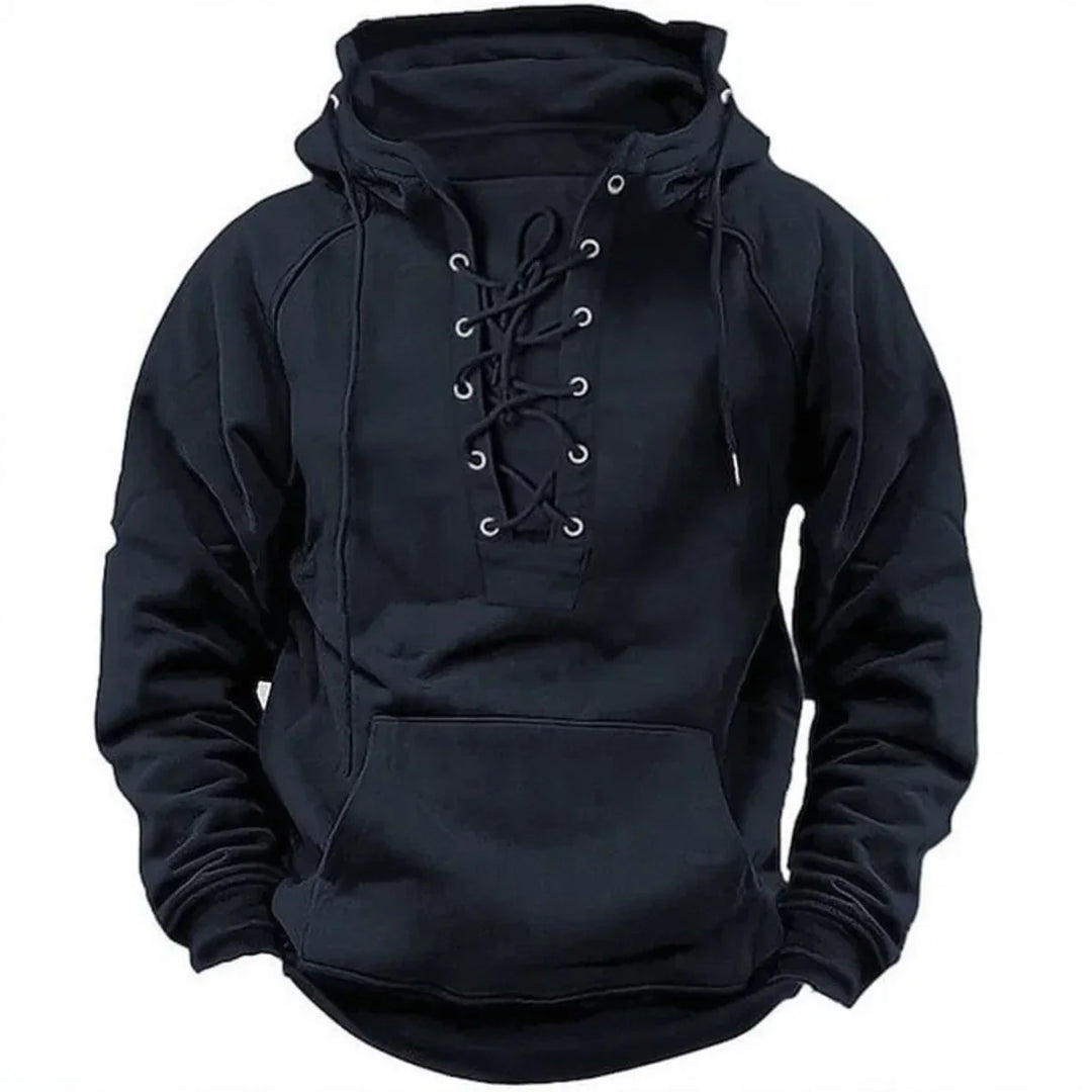 Leon β Retro Outdoor Hoodie with Laces