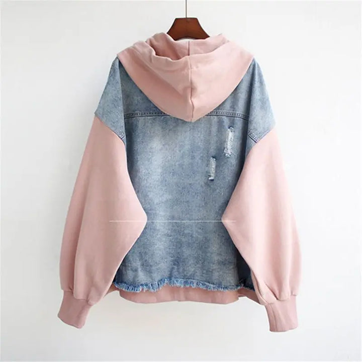 Liv – Denim Hoodie Jacket