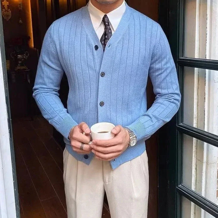 Merrick – Elegant Long-Sleeve Cardigan