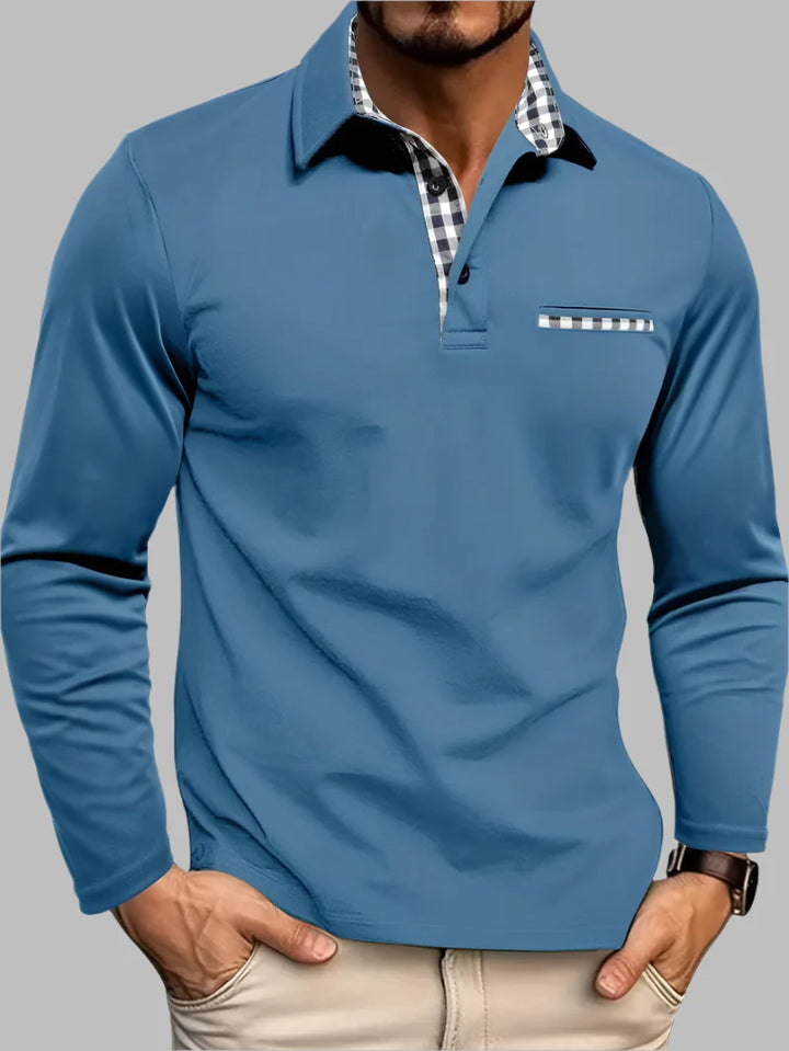 Manny – Classic Long-Sleeve Summer Polo