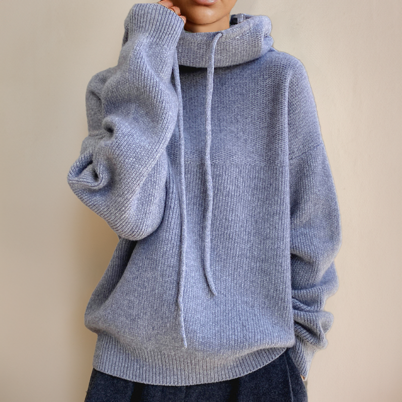 Elvire – Cozy Hooded Pullover