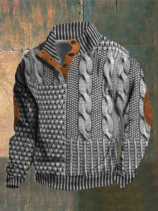 Thomas – Printed Warm Sweater