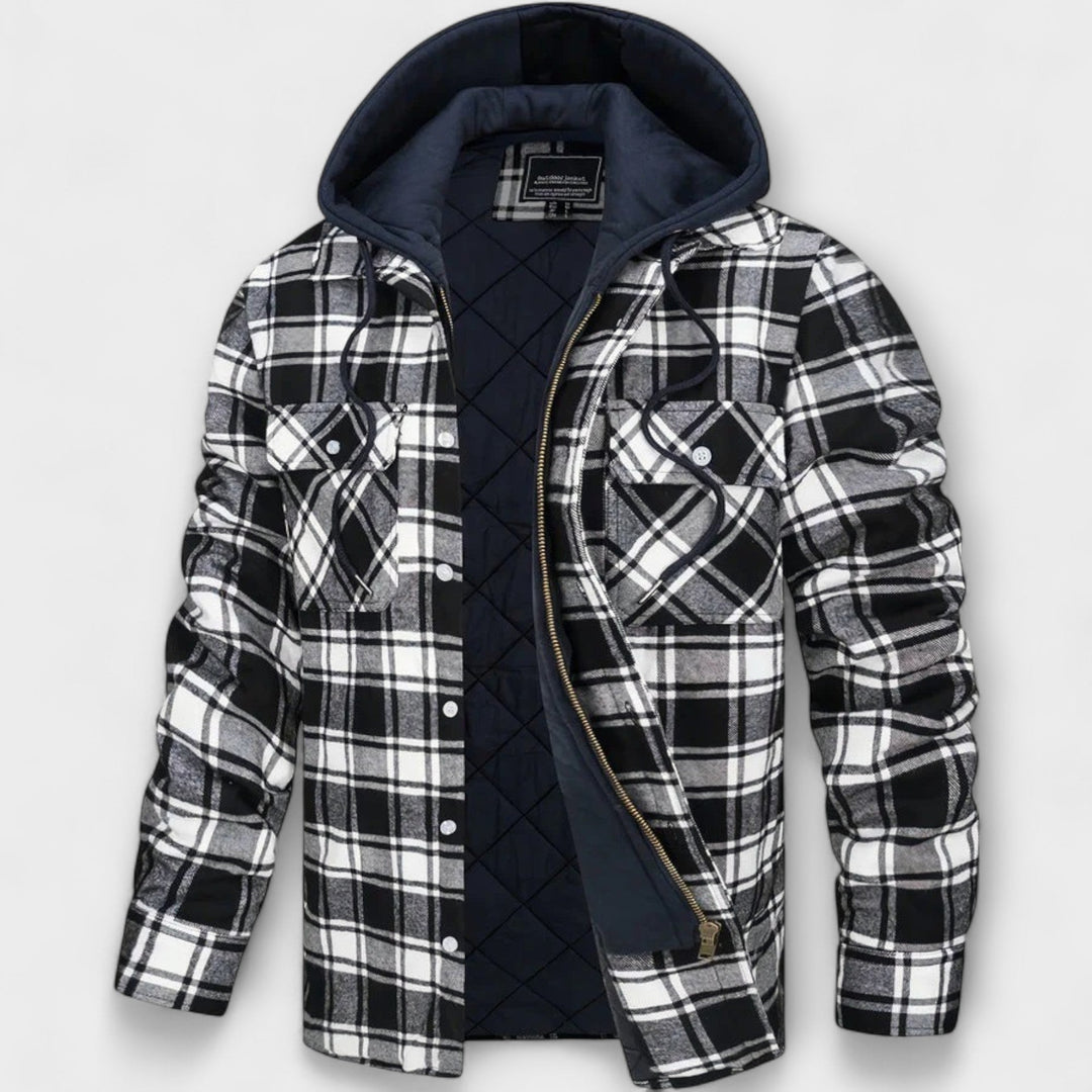 Earl – Classic Check Hooded Jacket
