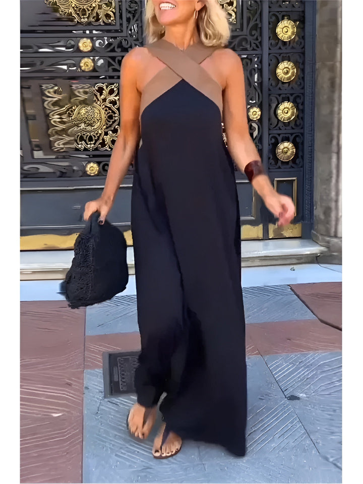 Helena – Dress with Crossed Design