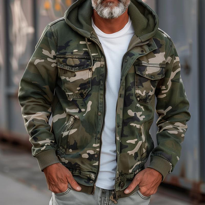 Sami – Jacket with Camouflage Pattern