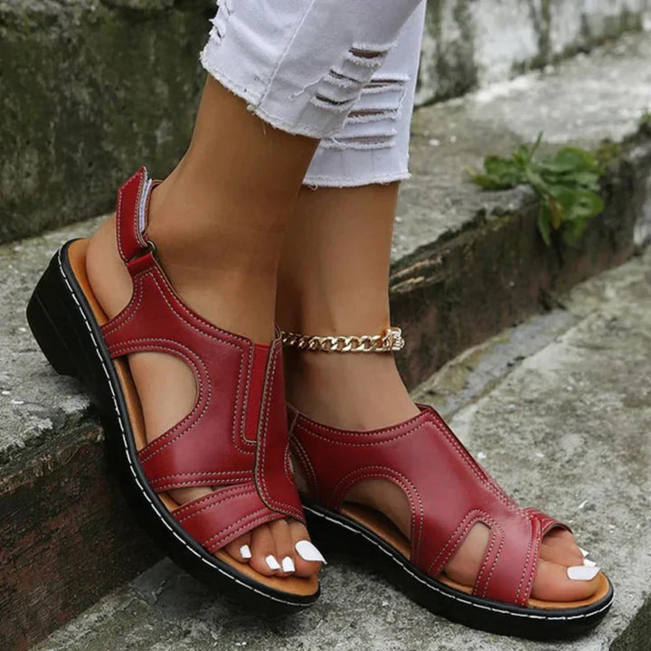 Jolie – Orthopedic Leather Sandals