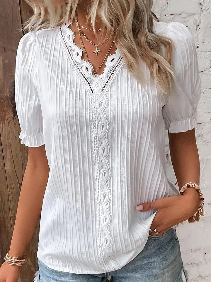 Amelie - Puff Sleeve Blouse