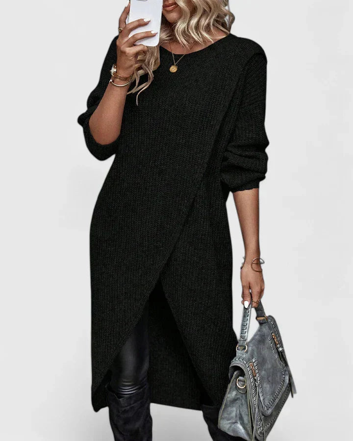 Zarymelle – Elegant Sweater Dress