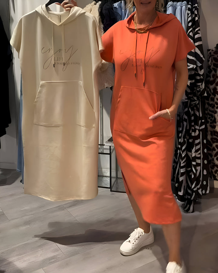 Saskia – Casual Hoodie Dress