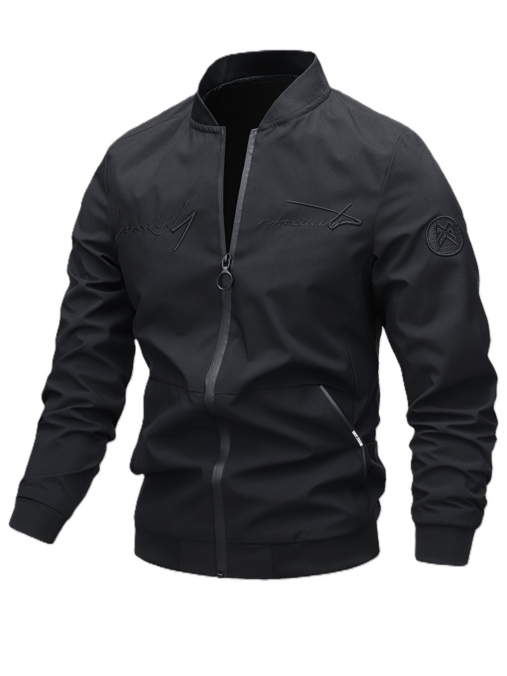 Harm – Casual Bomber Jacket with Long Sleeves