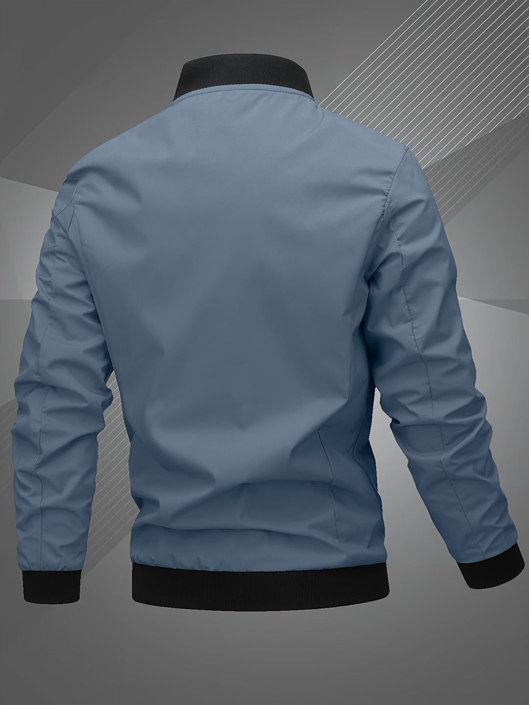 Harm – Casual Bomber Jacket with Long Sleeves