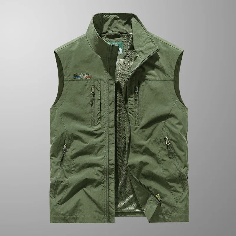 Abram – Lightweight Multi-Pocket Cargo Vest