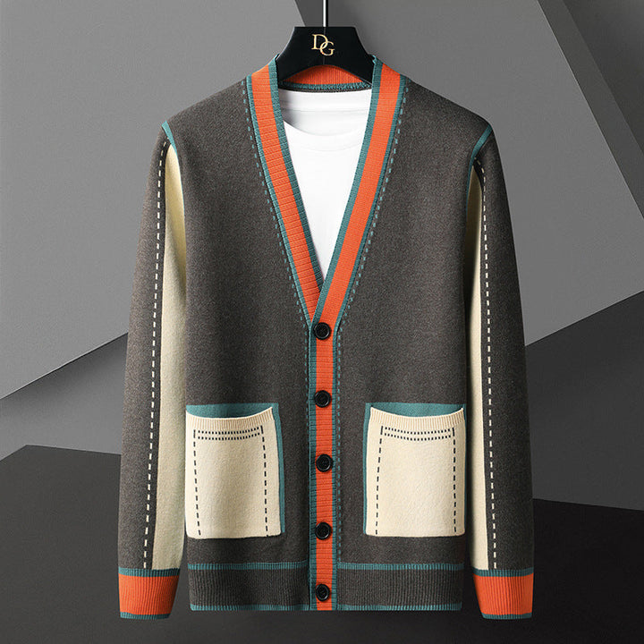 Dylan – Picasso Palette Knit Cardigan