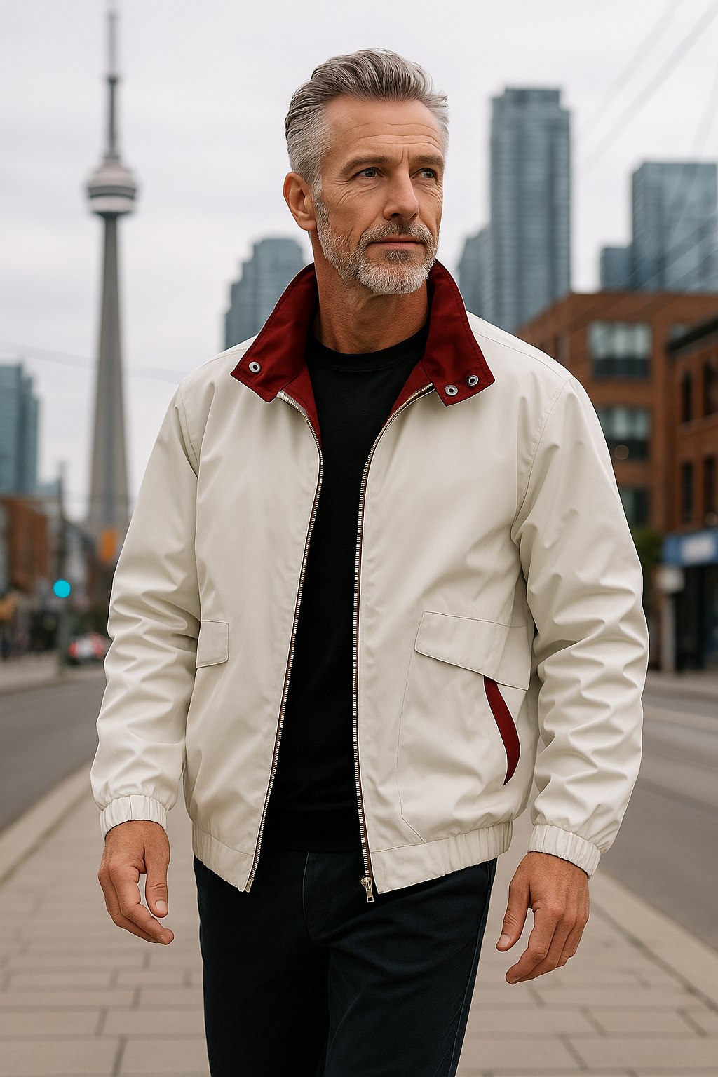 James – Casual Windbreaker Jacket