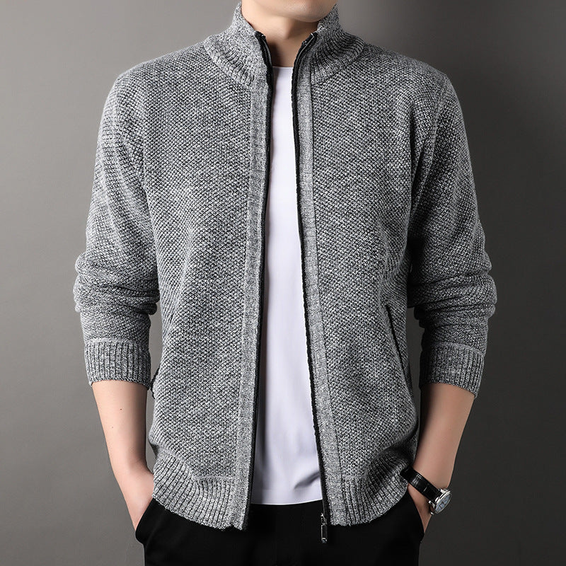 Leo – Winter Fleece Knitwear Jacket