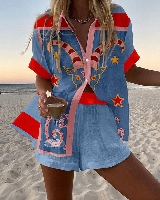 Pallina – Printed Two-Piece Summer Set