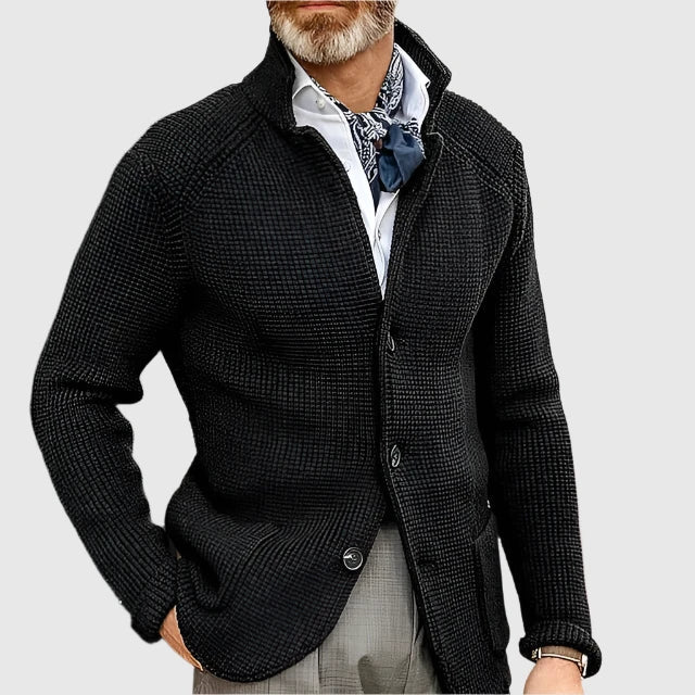 Arnold - Men's Cardigan Military Retro Style