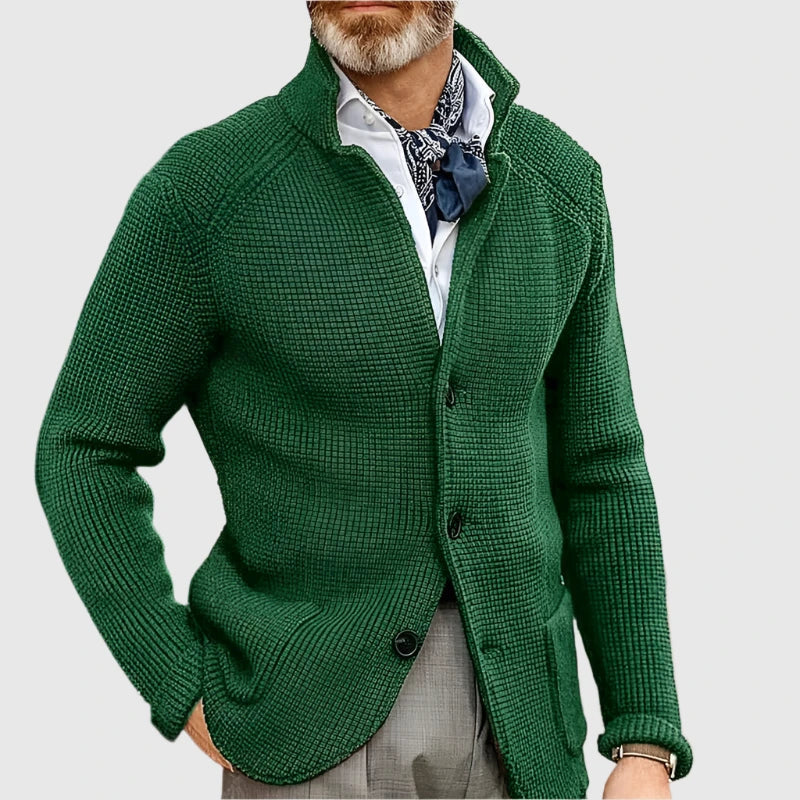 Arnold - Men's Cardigan Military Retro Style