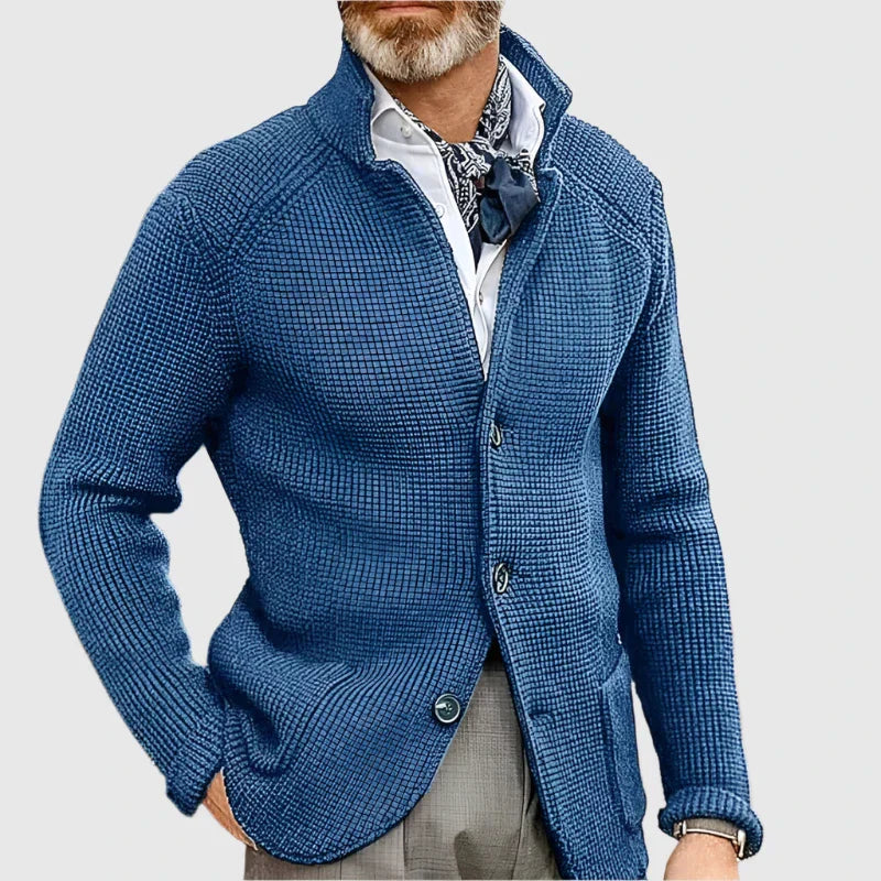 Arnold - Men's Cardigan Military Retro Style