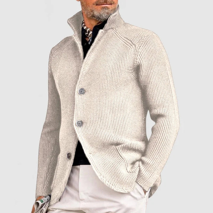 Arnold - Men's Cardigan Military Retro Style