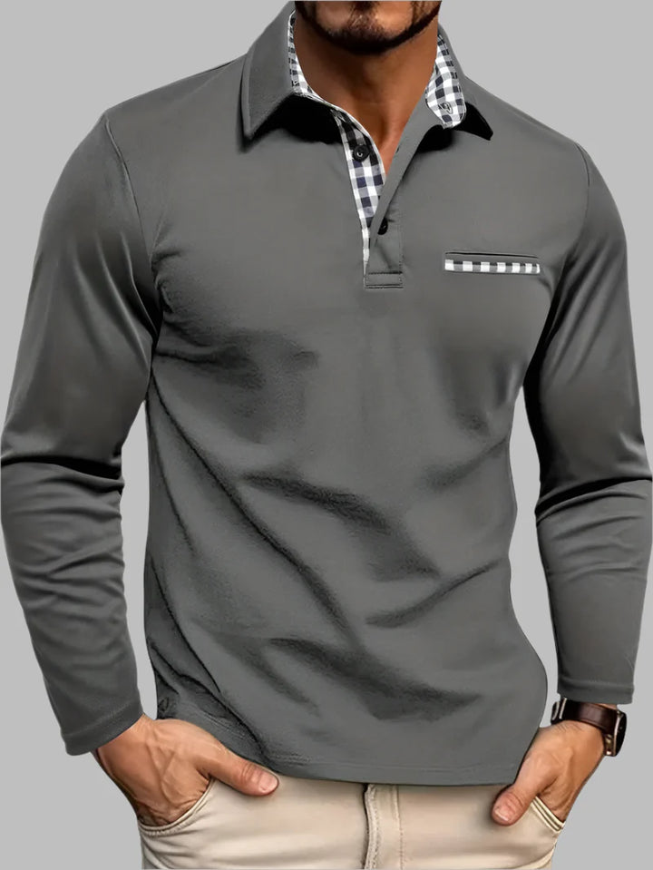 Manny – Classic Long-Sleeve Summer Polo