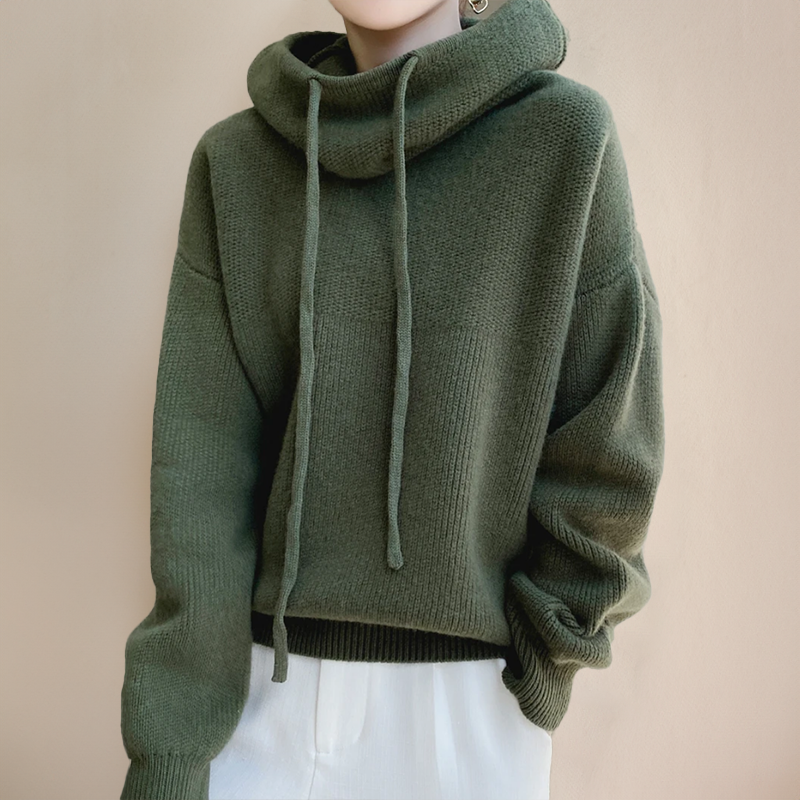 Elvire – Cozy Hooded Pullover