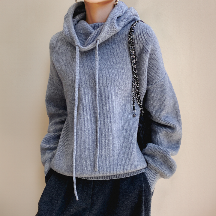 Elvire – Cozy Hooded Pullover