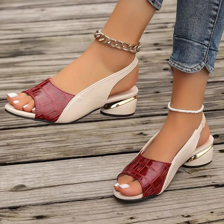 Whitney – Orthopedic Elegant Leather Sandals