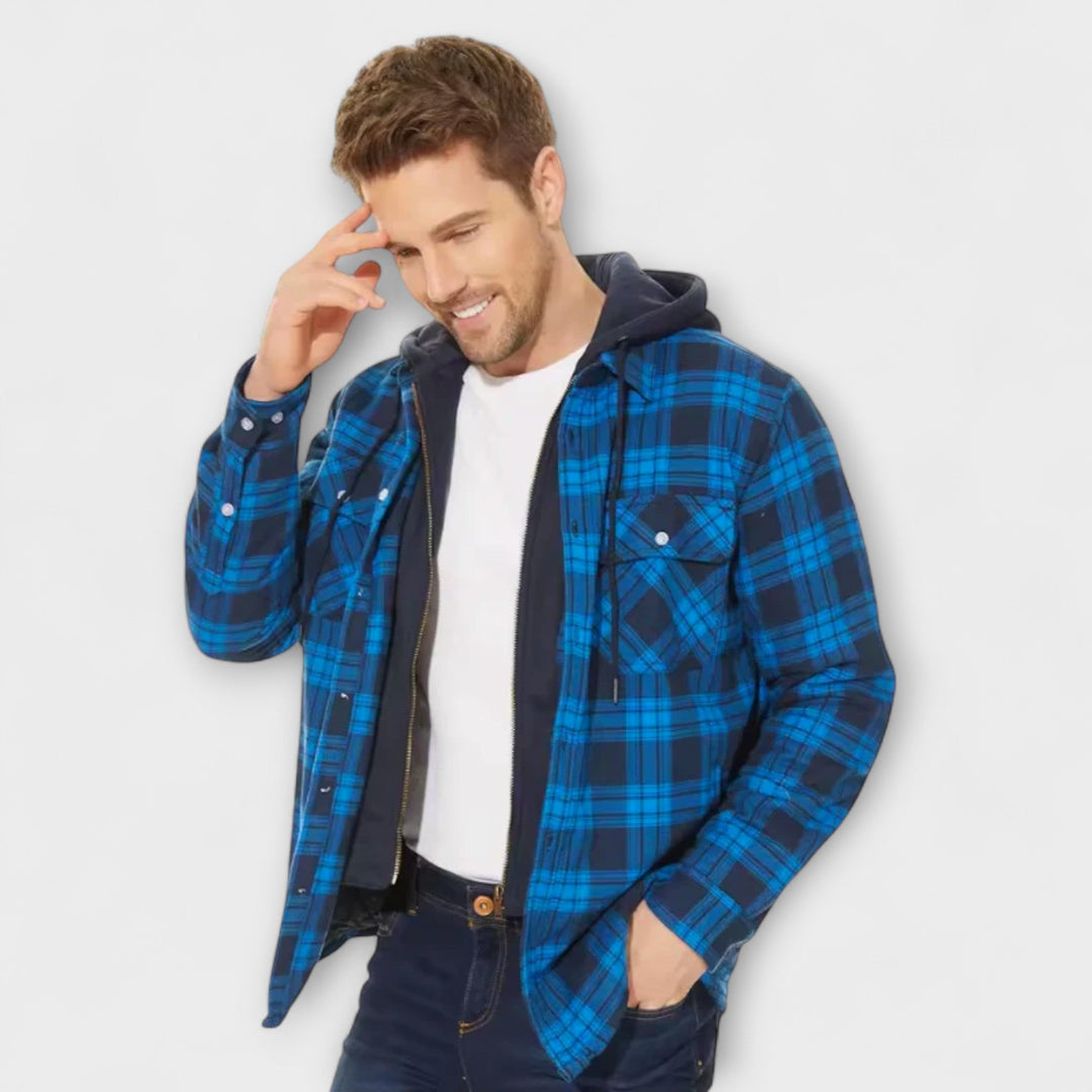 Earl – Classic Check Hooded Jacket