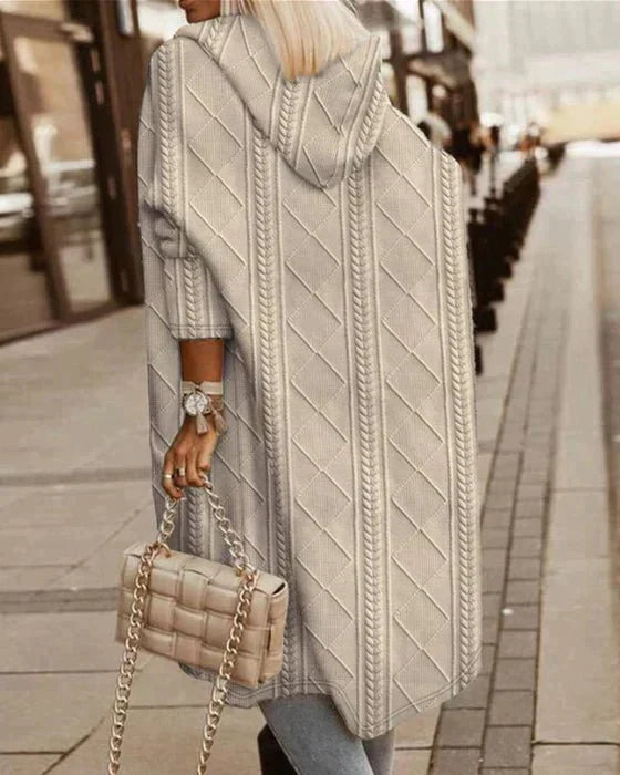 Johani - Extended Length Hooded Cardigan