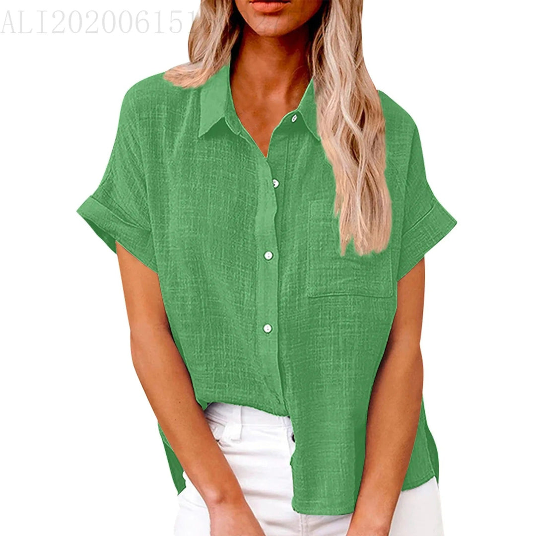 Jacqueline – Classic Button-Up Shirt