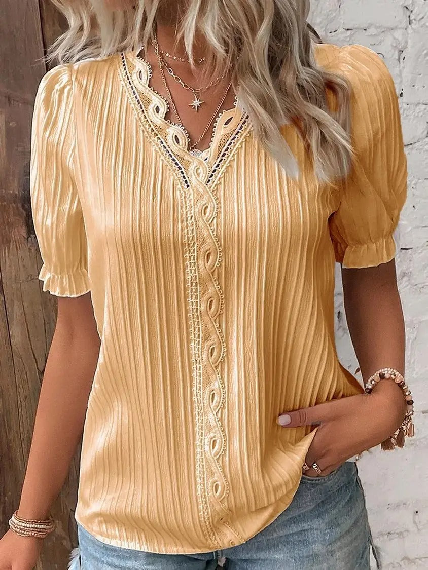 Amelie - Puff Sleeve Blouse