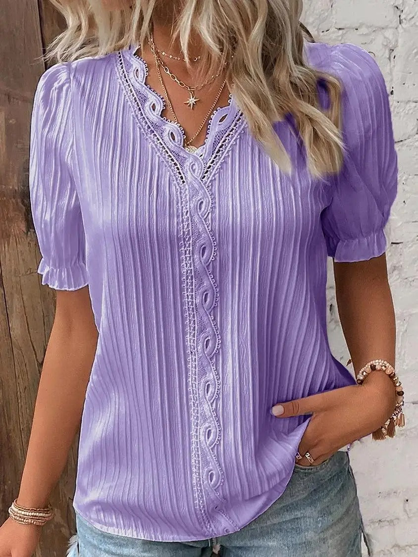 Amelie - Puff Sleeve Blouse